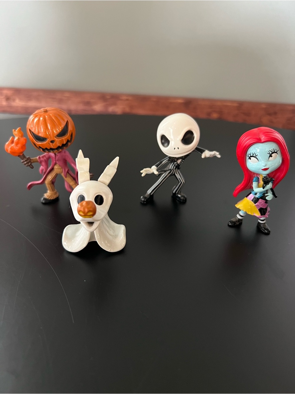 Set of 4 nightmare before Christmas figures